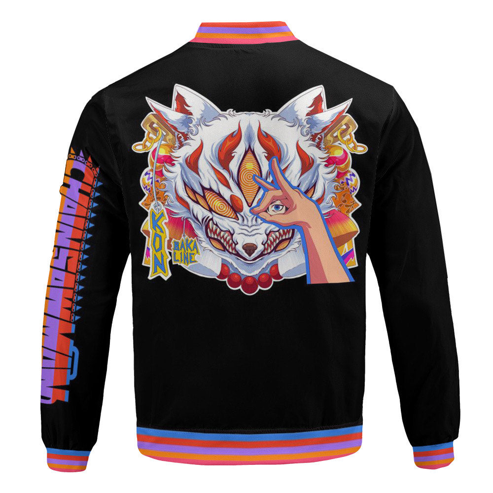"Kon!" Chainsaw Man Bomber Jacket
