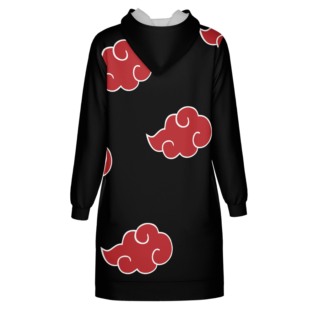 "Akatsuki" Hoodie Dress