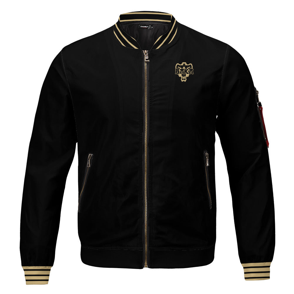 "Black Bull" Bomber Jacket