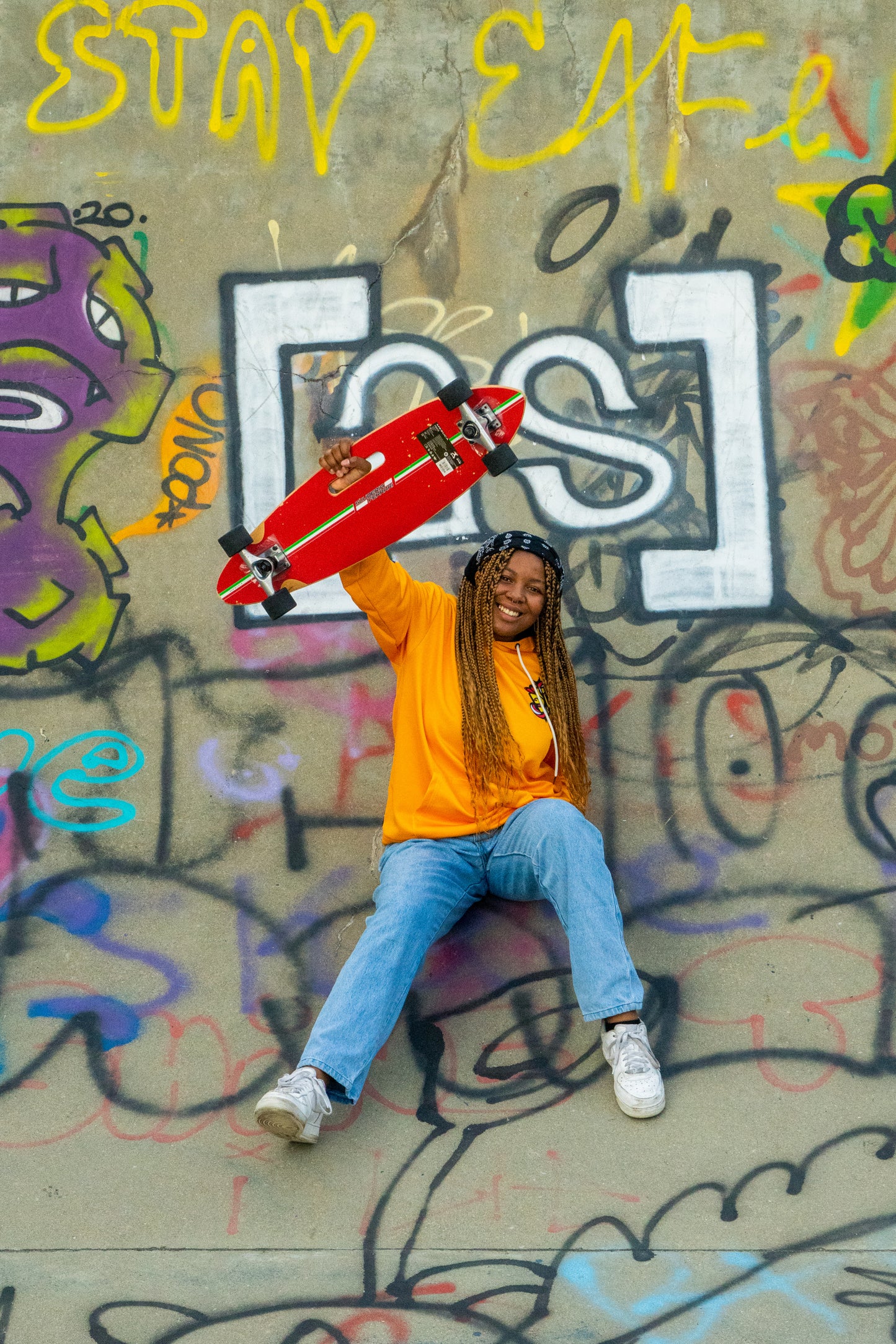 SK8 Infinity "Gear Orange" Hoodie