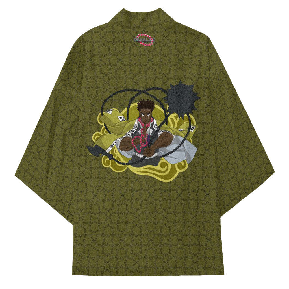 "Stone Hashira" Full Print Kimono