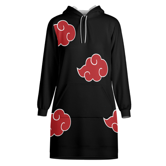 "Akatsuki" Hoodie Dress