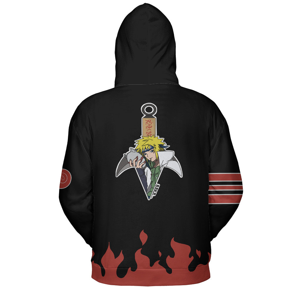 "4th Hokage" Zip Up Hoodie