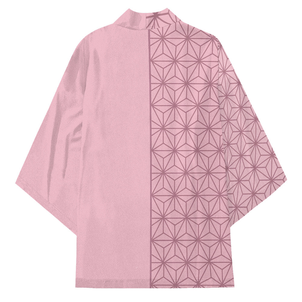 "Nezuko" Half Print Kimono