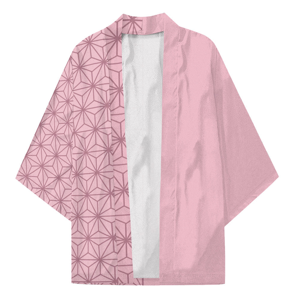 "Nezuko" Half Print Kimono