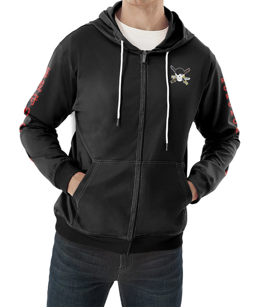 "Pirate Hunter" Zip Up Hoodie