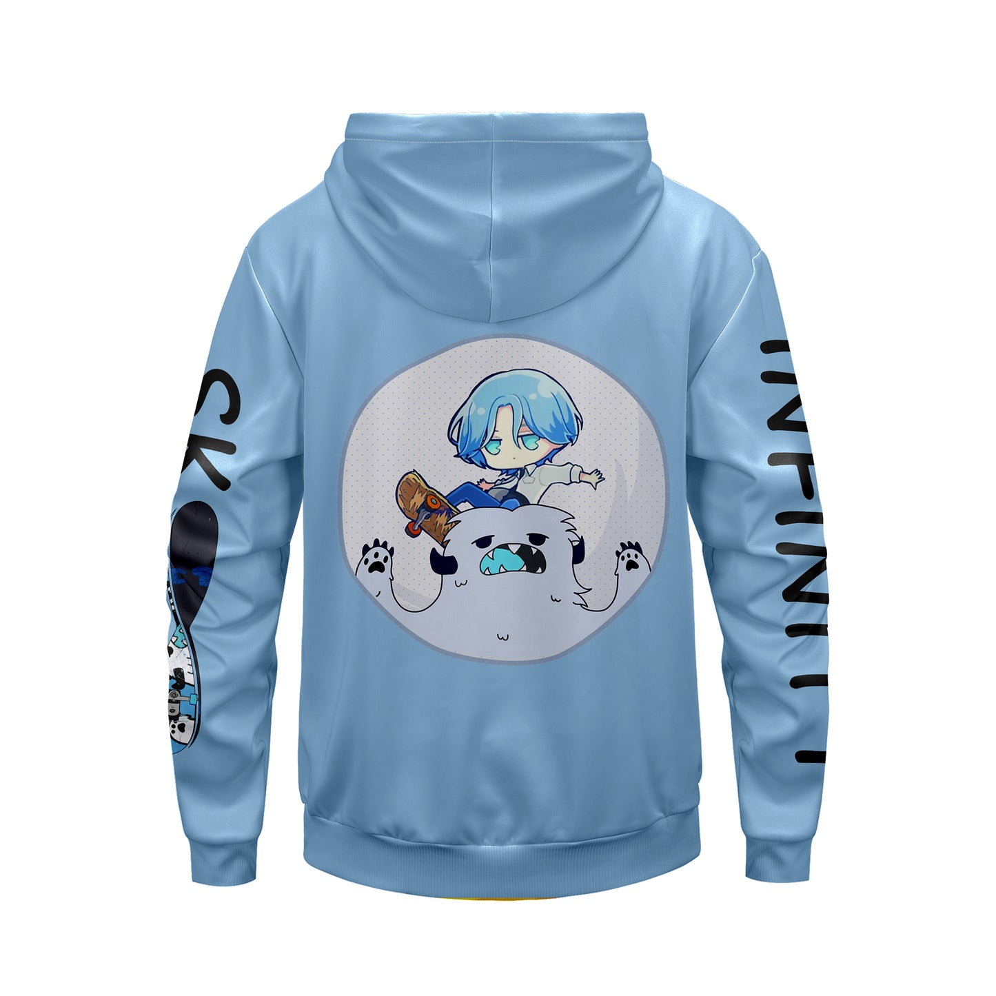 SK8 Infinity "Yeti Blue" Hoodie